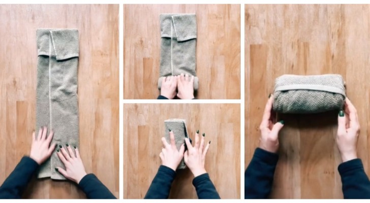 Leer met TikTok een eenvoudige, snelle en superhandige methode om handdoeken op te vouwen
