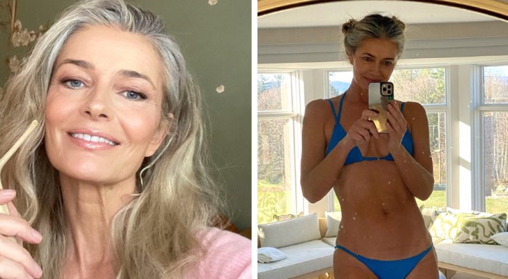 Hon blir kritiserad för att hon vid 57-års ålder är "för gammal" för att ha på sig bikini: den föredetta modellen ger svar på tal