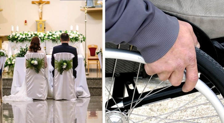 "I don't want my father to accompany me to the altar because he's in a wheelchair"