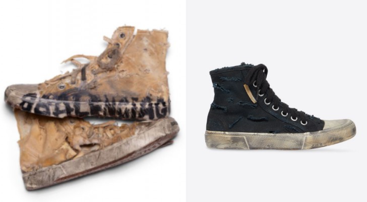 Balenciaga lancia una collezione di scarpe distrutte al costo di quasi duemila dollari