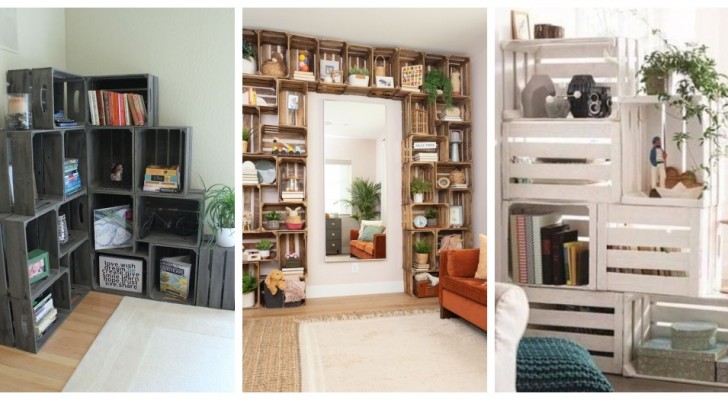 Caisses en bois pour meubler le salon : 11 idées dont vous inspirer 