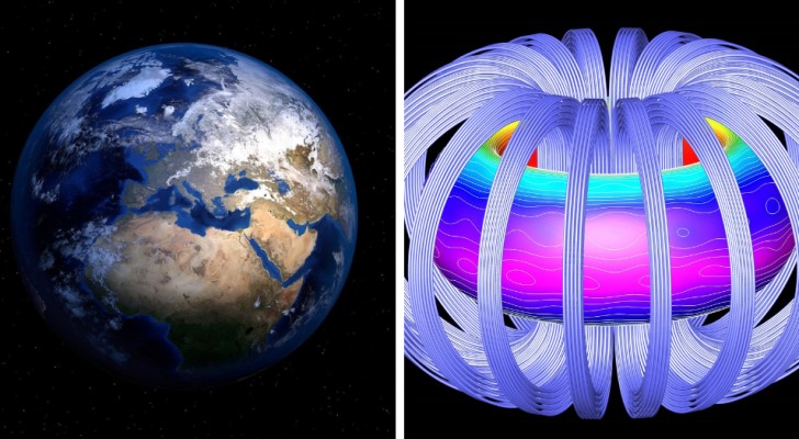 Det har upptäckts nya magnetiska vågor som kommer ut från jordens mittpunkt var sjunde år