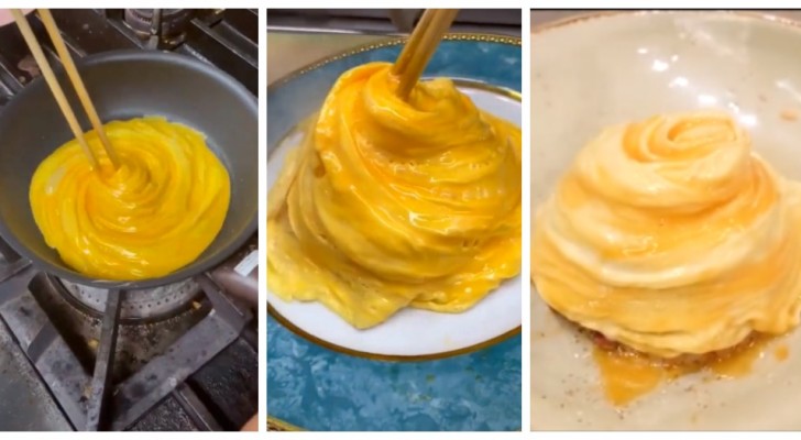 Tornado omelette : apprenez avec TikTok à préparer un plat simple et super beau à voir 