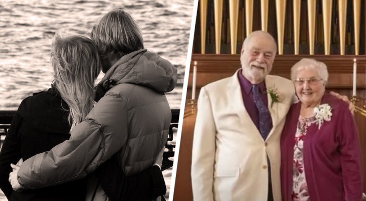Een stel op het lyceum verliest elkaar 64 jaar lang uit het oog: als ze elkaar weer tegenkomen besluiten ze te trouwen