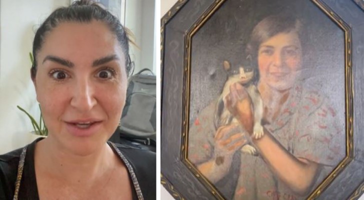 Woman buys a painting for €30 euros at a market, but then discovers that it is worth a lot more