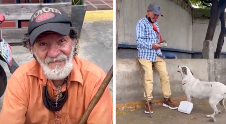 Na 20 jaar heeft deze dakloze man duidelijke ideeën: Ik leef liever op straat dan mijn hond in de steek te laten