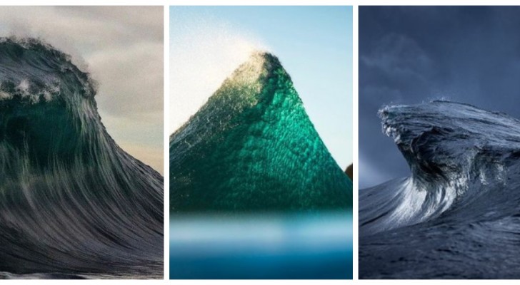 L’oceano che diventa una montagna: è la visione stupefacente di questo fotografo