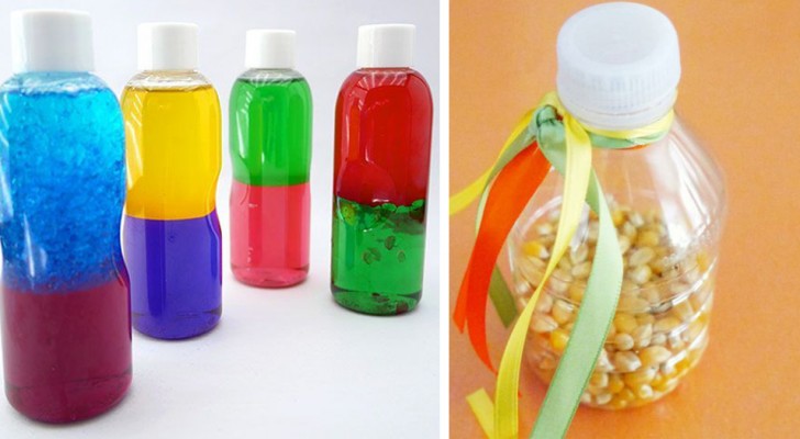 Bottiglie sensoriali: scopri come realizzarle per aiutare i tuoi bambini a sviluppare i diversi sensi