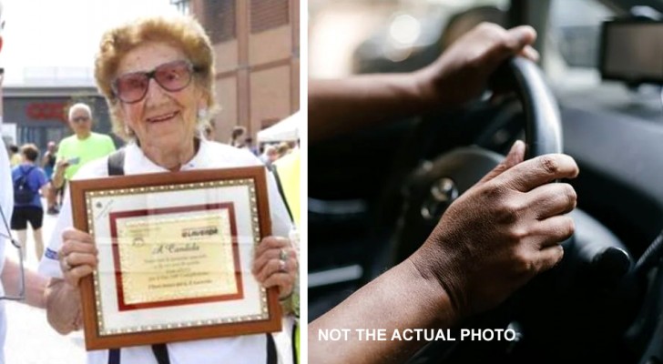A 100 anni le rinnovano la patente: "Sono felice perché sarò ancora autonoma e non peserò su mio figlio"