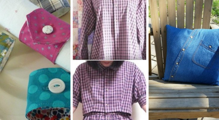 Haben Sie alte, unbenutzte Hemden? 10 wunderbare Ideen für kreatives Recycling