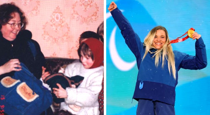 Ze adopteert een gehandicapt meisje dat is achtergelaten in een weeshuis: vandaag is ze Olympisch kampioene