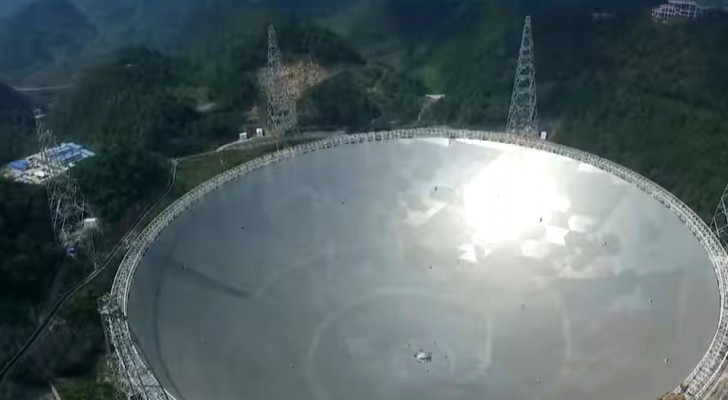 Kina hävdar att de har fångat upp signaler från främmande civilisationer med sitt maxiteleskop "Sky Eye"
