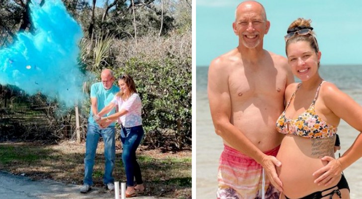 She is 30 and he is 60 and they are expecting a child: web users have criticized them and called them selfish