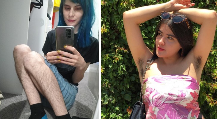 "Ingen rakning": 16 kvinnor slutar att raka sig och främjar idén att kroppshår är normalt
