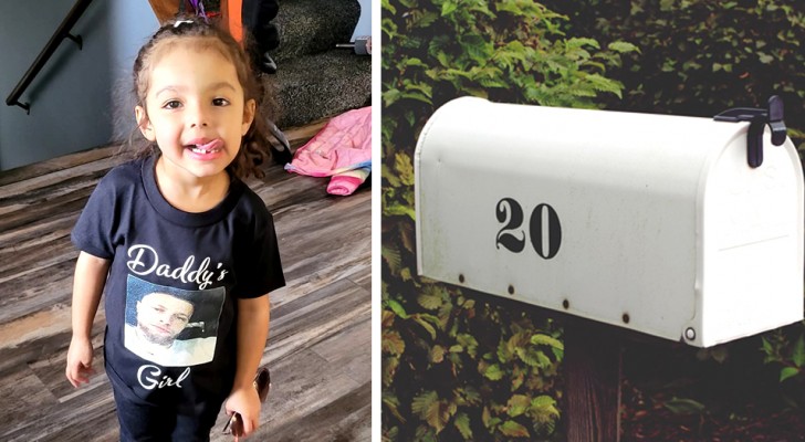4-year-old girl sends a letter to her deceased father: she receives a response and a gift from him