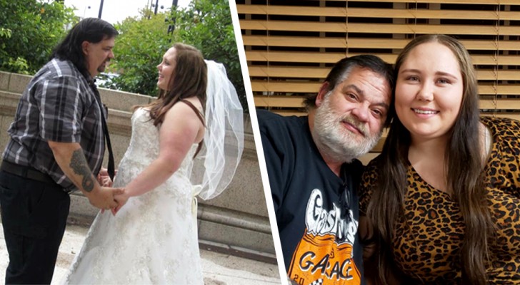 27-year-old woman falls in love with a 51-year-old man and marries him: at the start, nobody accepted our relationship