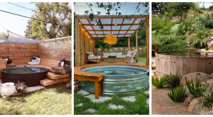 Le piscine fuori terra di metallo: 10 soluzioni d’arredo economiche e trendy per il tuo giardino