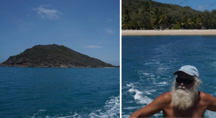 Ex milionario vive da vent'anni su un'isola deserta: 