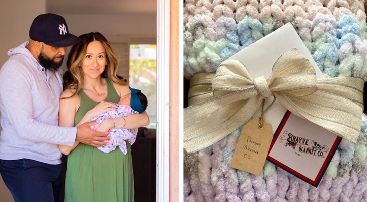 Couple accidentally invite a stranger to their daughter's baby shower: they receive a gift from her