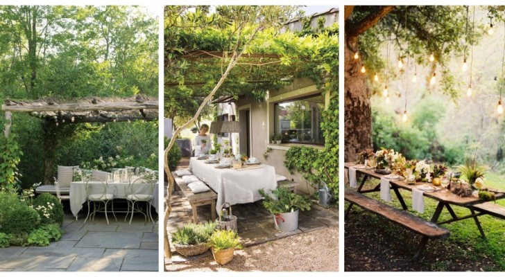 Äta i trädgården: 11 inspirationer för att skapa drömmatplatser omgivna av natur