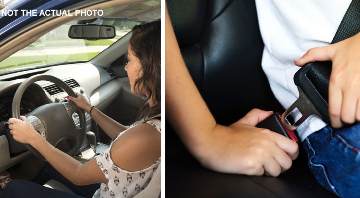 Madre obliga a la amiga de la hija a ponerse el cinturón en el auto, pero ella se niega: estalla la pelea entre los padres
