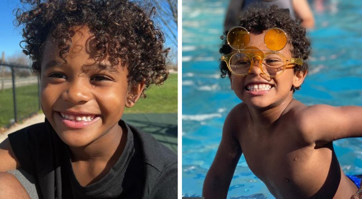 Op 7-jarige leeftijd redt hij het leven van een 3-jarige jongen die in het zwembad dreigde te verdrinken