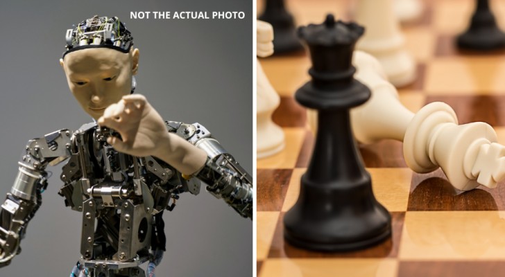 Robot programmato per giocare a scacchi afferra il dito dell'avversario di 7 anni causandogli una frattura