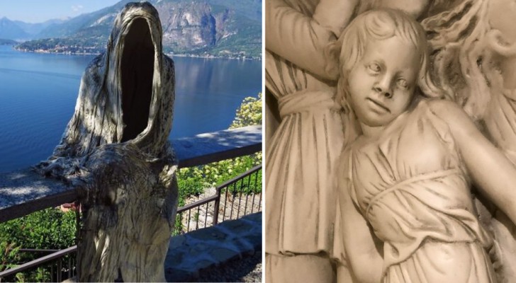 Sculture inquietanti: 18 immagini di statue dall'aspetto terrificante che non vorresti mai avere in casa