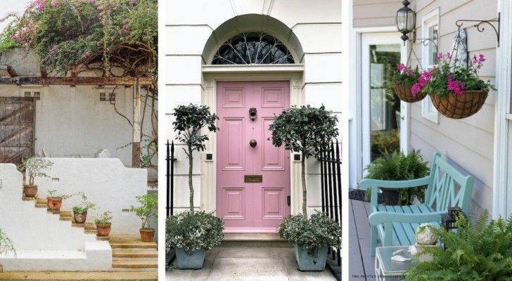 L'ingresso di casa è troppo spoglio? Rallegralo con queste 6 idee decorative con le piante!