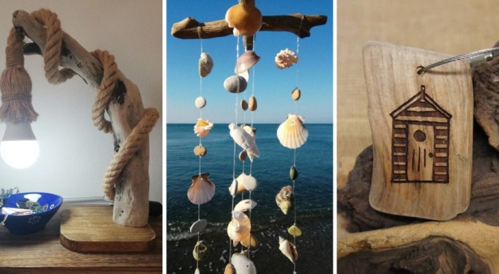 Décorer la maison avec les souvenirs de vacances : 10 idées déco avec le bois de la mer 