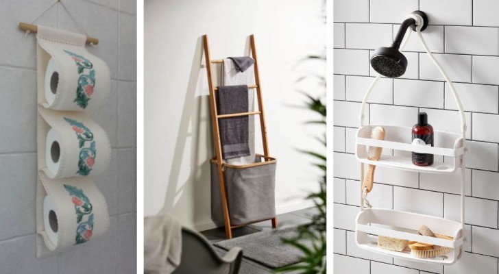 Accessori da bagno: 10 idee salvaspazio che ti cambiano la vita