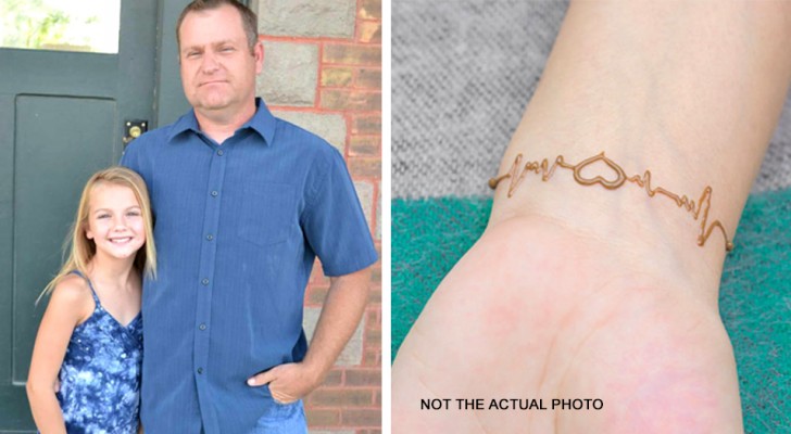 "Ik heb mijn 15-jarige dochter een tatoeage laten zetten ter nagedachtenis aan haar vader: ze hadden kritiek op me, maar dat maakt me niet uit"