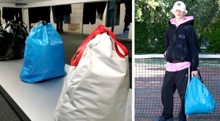 Un sacchetto della spazzatura da 1.790 euro: l'ultima stravagante proposta di una nota casa di moda