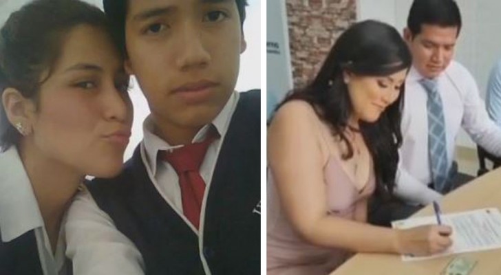 Schulkameraden halten ihr mit 15 gegebenes Versprechen: "Wenn wir in zehn Jahren noch Single sind, werden wir heiraten"