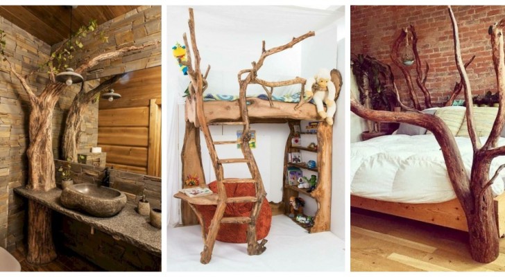 Fermavolo In Corda Di Cotone Fatti A Mano 4 Pezzi 80 Cm - Per Tende Stile Rustico, Boho, Country - Senza Fori Né Viti
