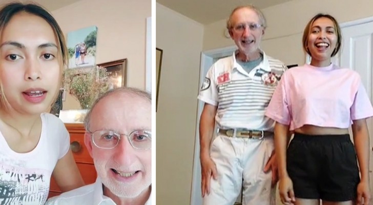 Couple have a 42 year age difference, but they are happy: "Love has no age!"
