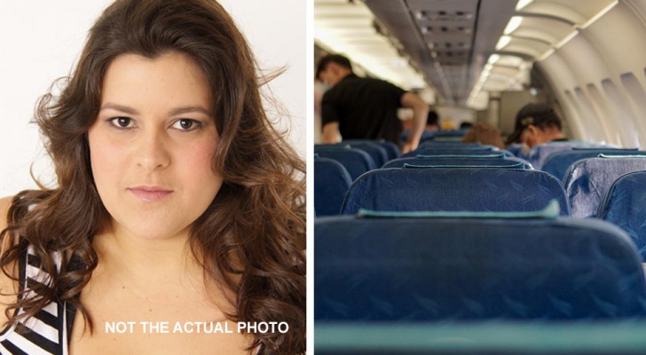 Übergewichtige Frau wird während eines Fluges von ihrem Nachbarn verspottet: Passagier greift ein und hilft ihr