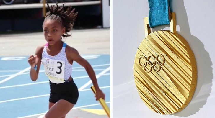 7-year-old girl makes history at the Youth Olympics: she is the "fastest in the nation"