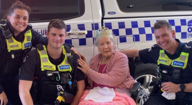 Cette dame a été arrêtée le jour de son 100e anniversaire : 