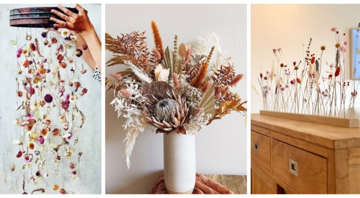Fiori secchi per decorare la casa: 12 incantevoli spunti tutti da cui lasciarti ispirare