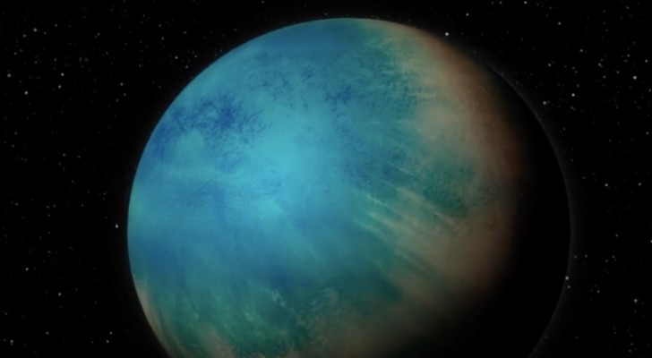 En ny planet täckt med vatten har upptäckts: distansen är 100 ljusår från jorden