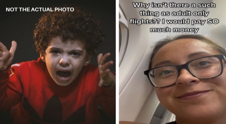 Un enfant pleure pendant tout le voyage, un passager lance un appel aux compagnies aériennes : "Nous voulons des vols réservés aux adultes !"