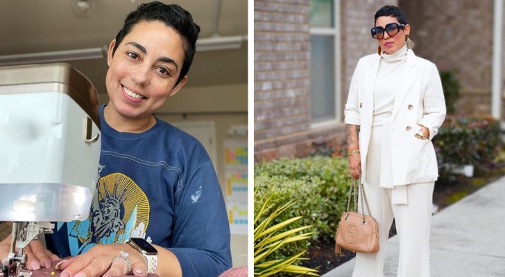 "I was alone and penniless, but sewing changed my life": today she is a millionaire