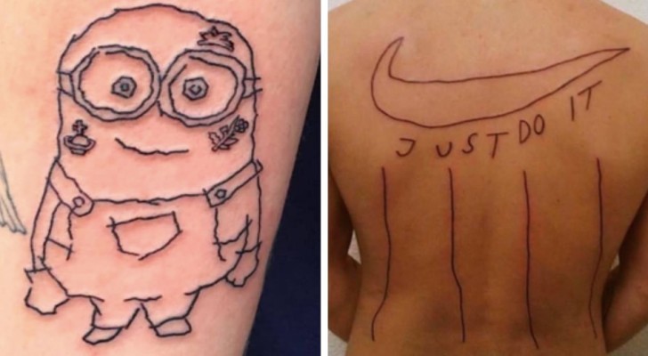 Misslyckade tatueringar: 17 gånger som tatuerare har skapat teckningar som gränsar till det absurda