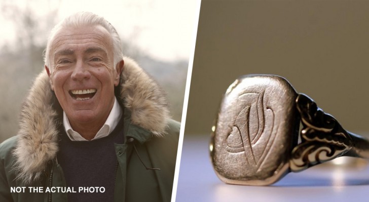 Young man loses the ring his mother had given him for his birthday: 54 years later, he finds it in a strawberry field