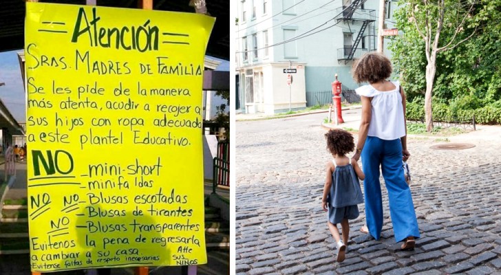 Escuela invita a las madres a que se vistan de manera "adecuada" cuando van a buscar a sus hijos: estalla la polémica