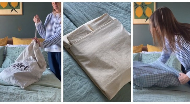 3 modi facili per piegare le lenzuola e far ordine nell'armadio