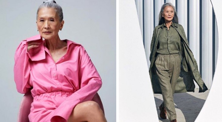 Elle devient mannequin à 71 ans : 