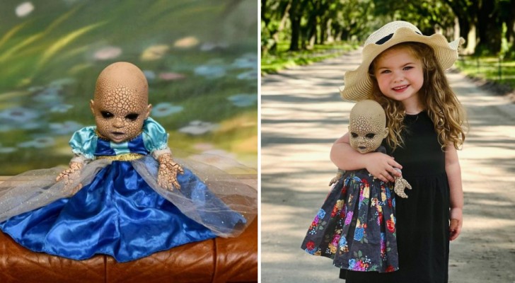 "Min dotter är besatt av en docka som ser demonisk ut, de andra barnen är livrädda för den"