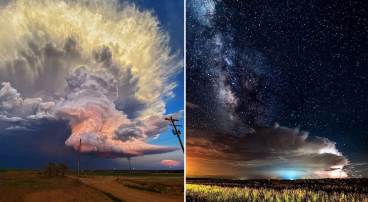 21 suggestieve afbeeldingen die ons de majestueusiteit van atmosferische fenomenen over de hele wereld laten zien
